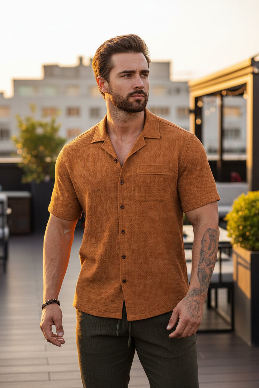 Summer Shirt — Men's Wrinkle-Resistant Breathable Loose Fit - Undefyning Lynes