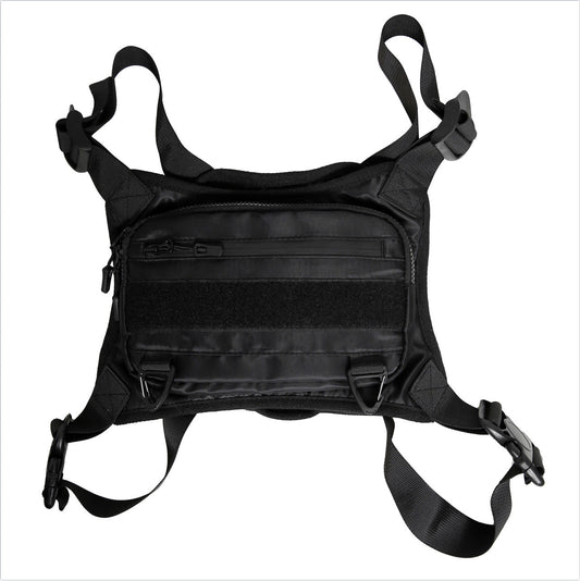 Tactical Reflective Chest Bag — Mechanical Sport Style - Undefyning Lynes