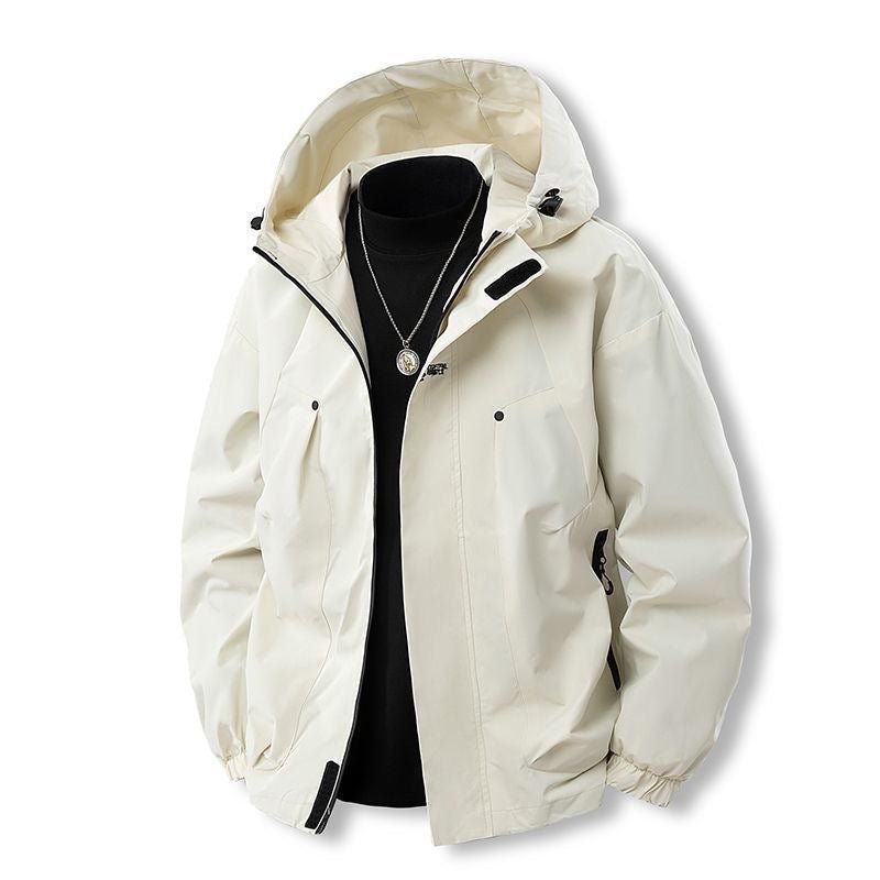 The All-Terrain Jacket – Men's Windproof Water-Resistant Outdoor Shell - Undefyning Lynes