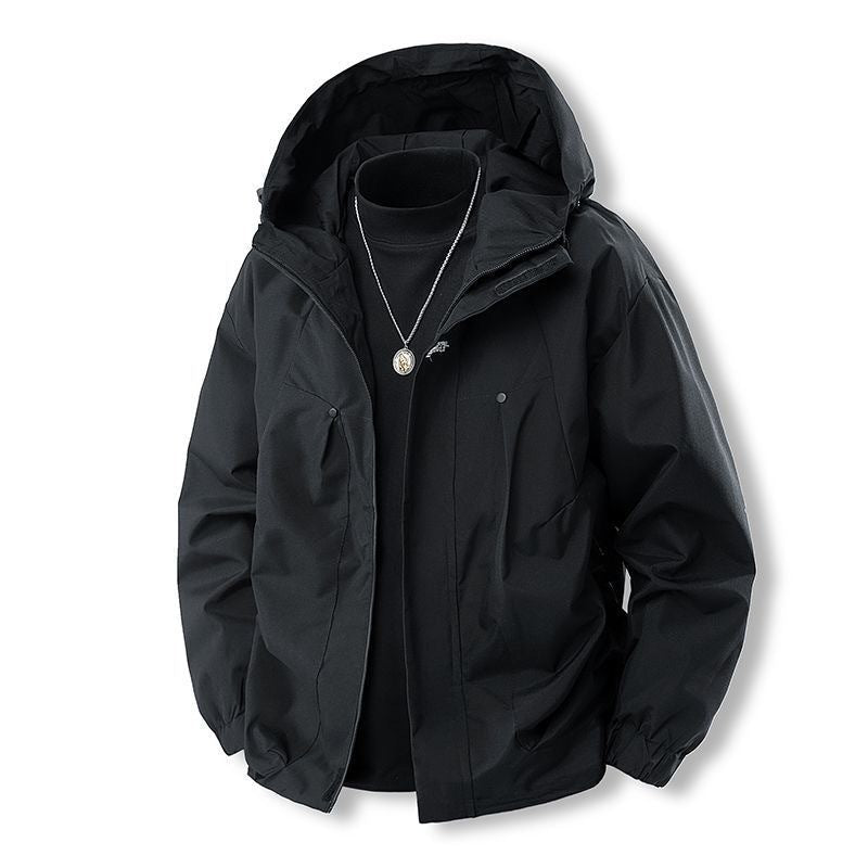 The All-Terrain Jacket – Men's Windproof Water-Resistant Outdoor Shell - Undefyning Lynes