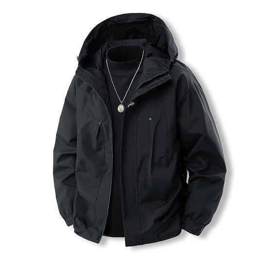 The All-Terrain Jacket – Men's Windproof Water-Resistant Outdoor Shell - Undefyning Lynes