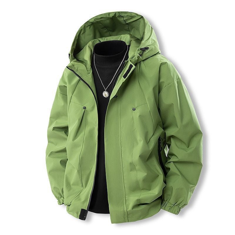 The All-Terrain Jacket – Men's Windproof Water-Resistant Outdoor Shell - Undefyning Lynes