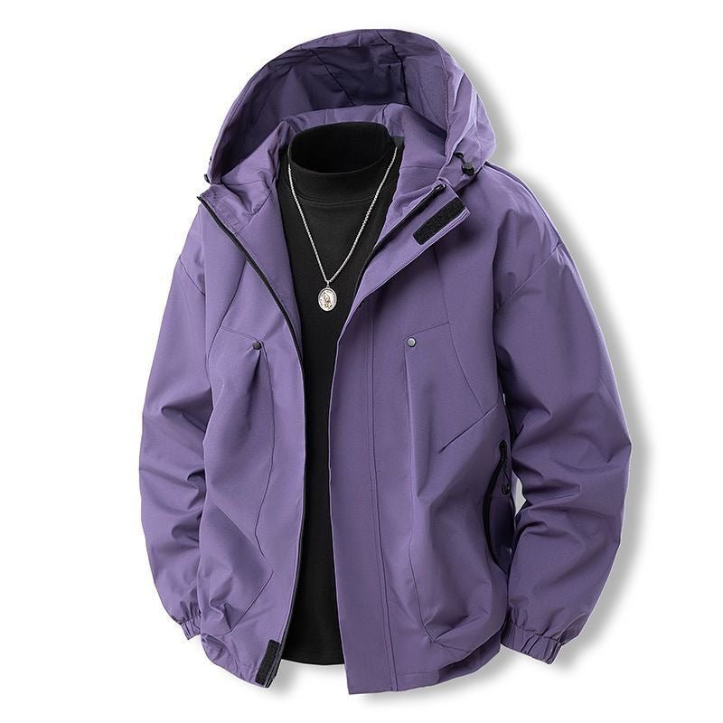 The All-Terrain Jacket – Men's Windproof Water-Resistant Outdoor Shell - Undefyning Lynes
