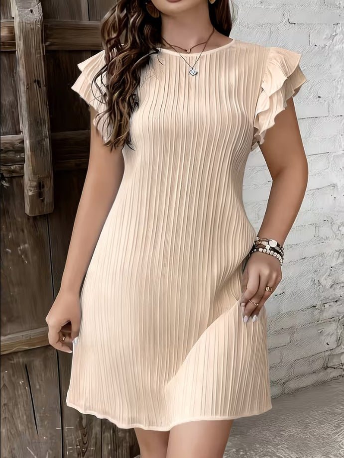 The Camo Midi Dress – Women's Effortless Chic Long-Sleeve Camo Midi - Undefyning Lynes