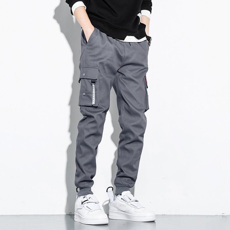 The Cotton Cargo — Men's Lightweight Straight-Leg Pants - Undefyning Lynes