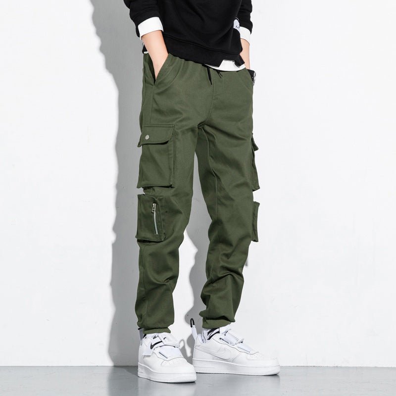 The Cotton Cargo — Men's Lightweight Straight-Leg Pants - Undefyning Lynes