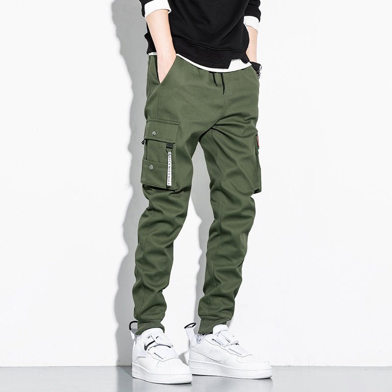The Cotton Cargo — Men's Lightweight Straight-Leg Pants - Undefyning Lynes