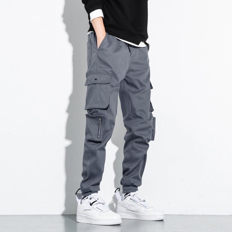 The Cotton Cargo — Men's Lightweight Straight-Leg Pants - Undefyning Lynes