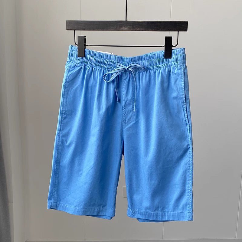 The Cotton Short – Men's 100% Cotton Elastic Waist Casual Shorts - Undefyning Lynes