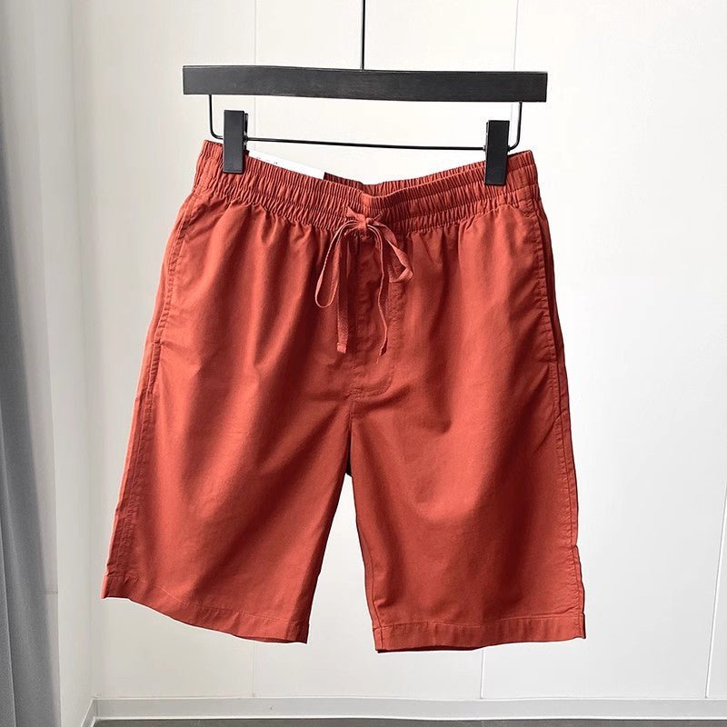 The Cotton Short – Men's 100% Cotton Elastic Waist Casual Shorts - Undefyning Lynes
