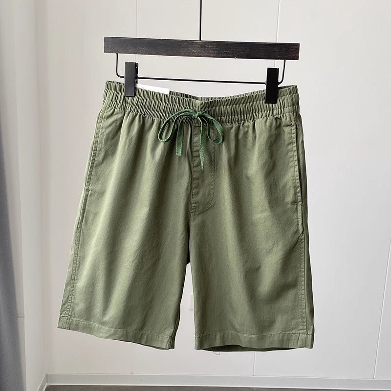 The Cotton Short – Men's 100% Cotton Elastic Waist Casual Shorts - Undefyning Lynes