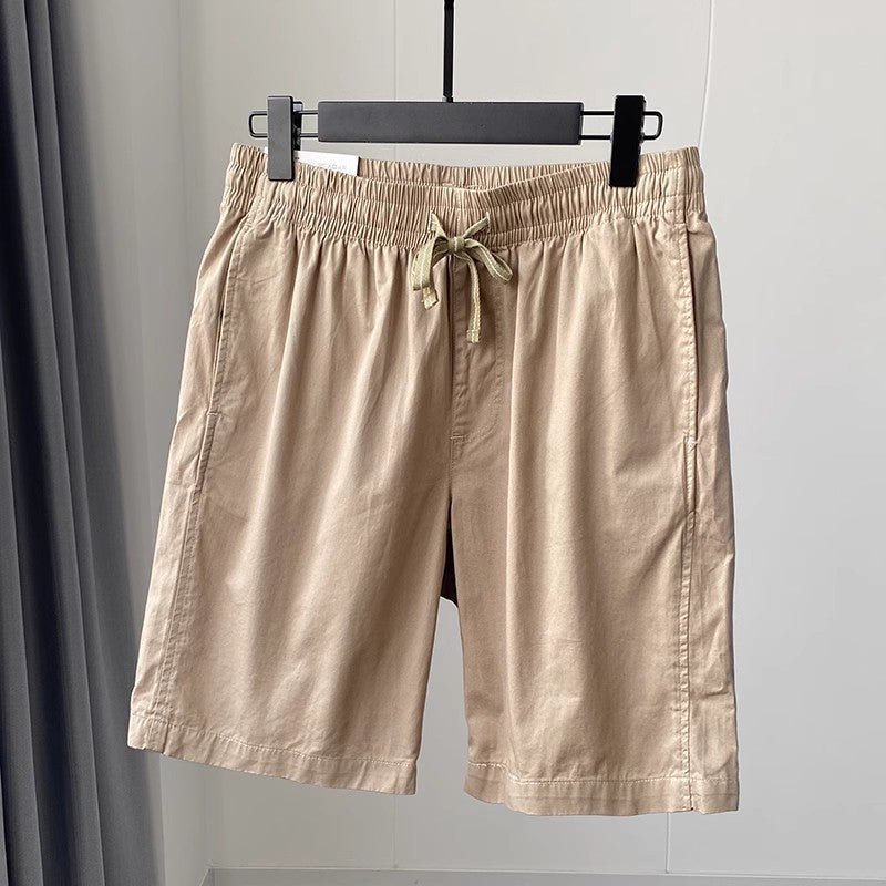The Cotton Short – Men's 100% Cotton Elastic Waist Casual Shorts - Undefyning Lynes