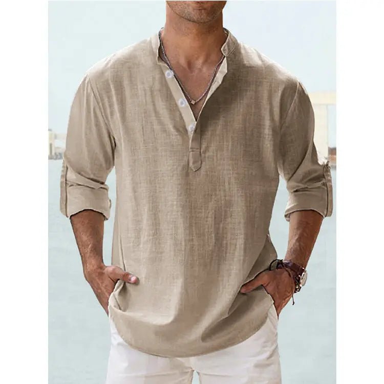 The Effortless Linen-Blend Summer Shirt: Stay Cool, Look Sharp - Undefyning Lynes