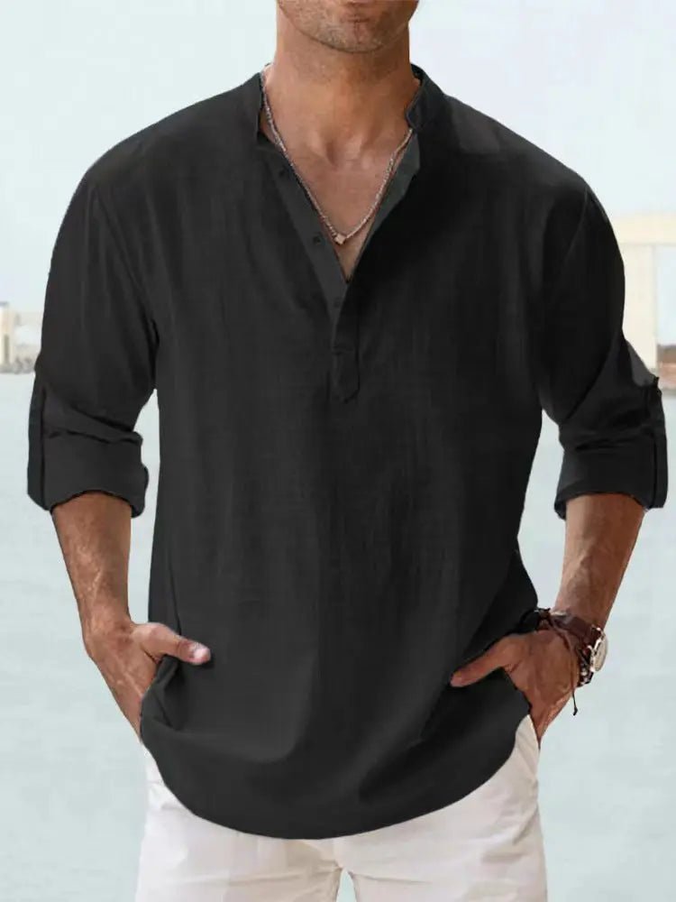 The Effortless Linen-Blend Summer Shirt: Stay Cool, Look Sharp - Undefyning Lynes