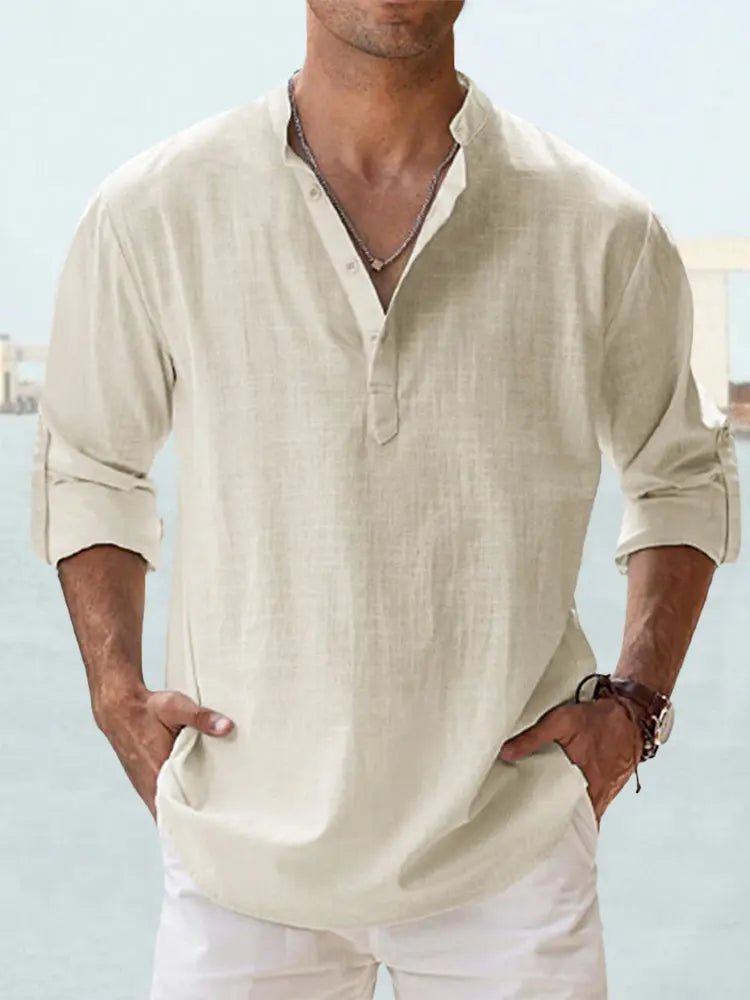The Effortless Linen-Blend Summer Shirt: Stay Cool, Look Sharp - Undefyning Lynes