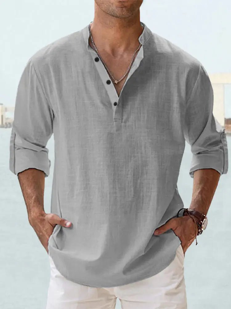 The Effortless Linen-Blend Summer Shirt: Stay Cool, Look Sharp - Undefyning Lynes