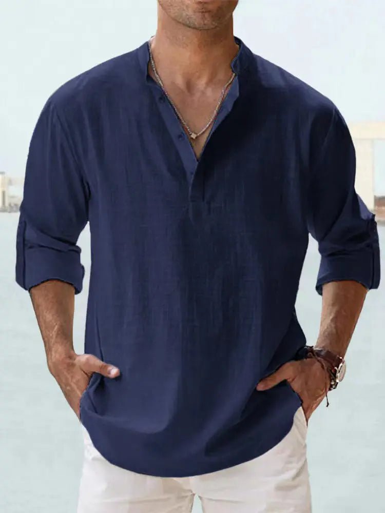 The Effortless Linen-Blend Summer Shirt: Stay Cool, Look Sharp - Undefyning Lynes