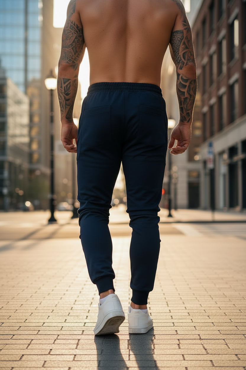The Elevated Cargo Jogger — Men's High-Waist Athletic Cargo Sweatpants - Undefyning Lynes