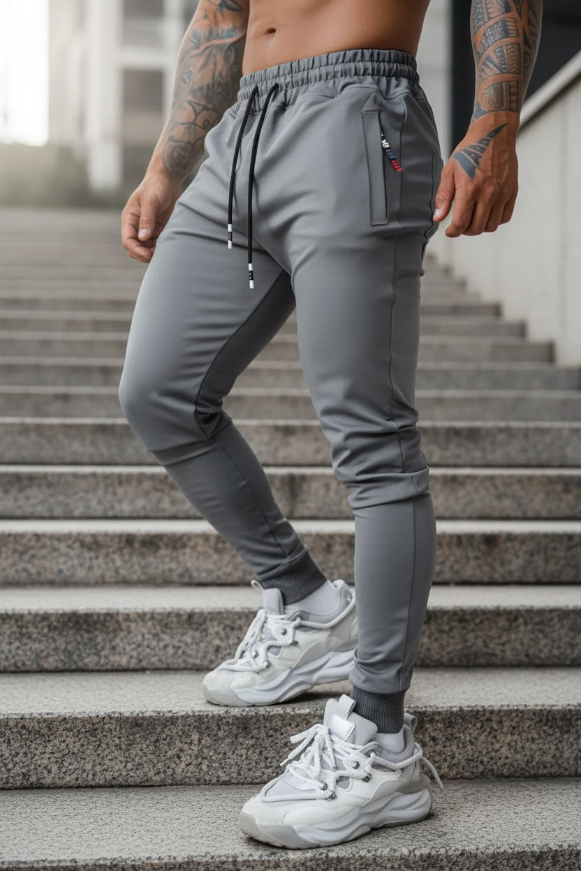 The Elevated Cargo Jogger — Men's High-Waist Athletic Cargo Sweatpants - Undefyning Lynes