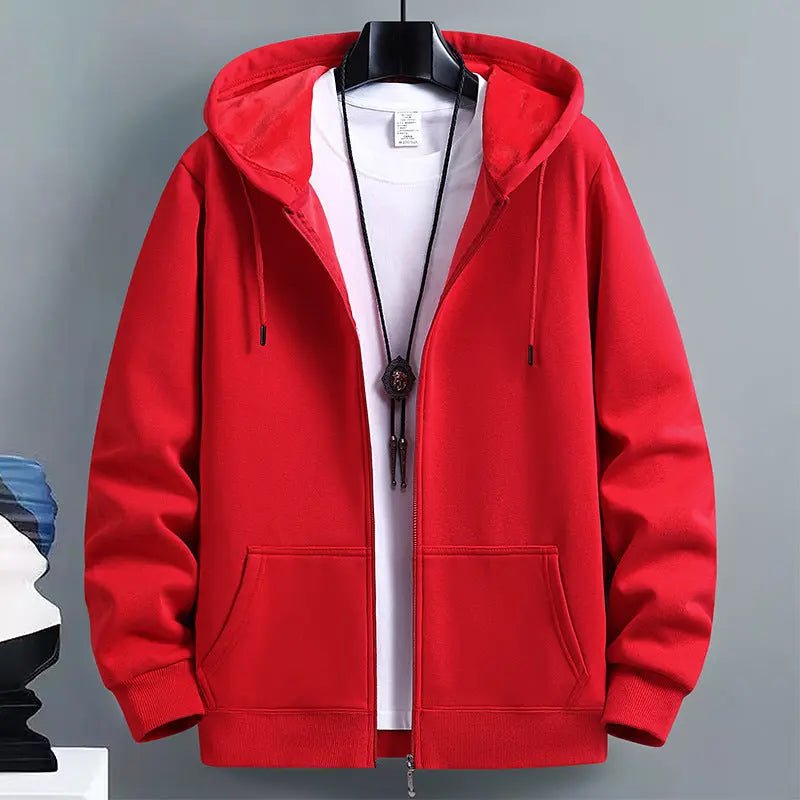 The Everyday Essential: Men’s Cotton Hooded Cardigan - Undefyning Lynes
