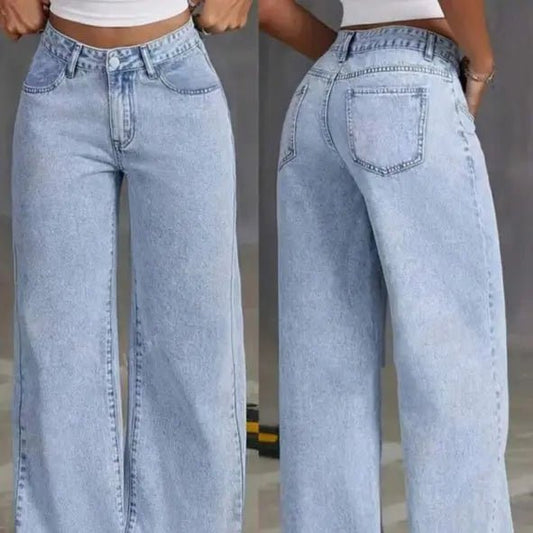 The Everyday High-Rise Straight Leg Jean: Comfort That Flatters - Undefyning Lynes