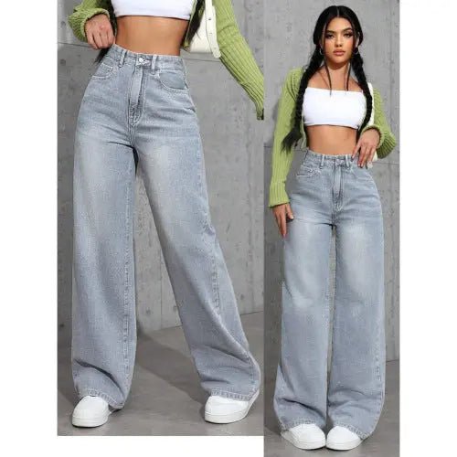 The Everyday High-Rise Straight Leg Jean: Comfort That Flatters - Undefyning Lynes