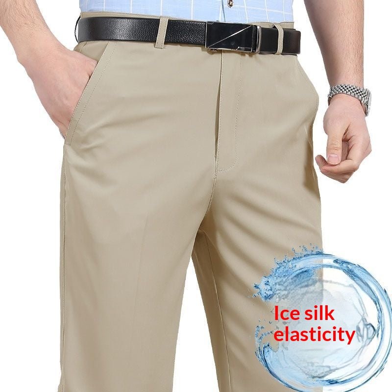 The Everyday Straight – Men's Stretch Comfort Straight-Leg Pants - Undefyning Lynes