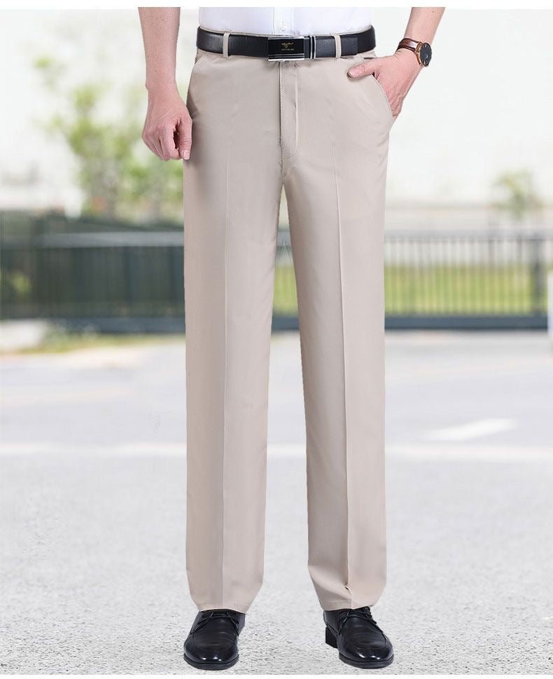 The Everyday Straight – Men's Stretch Comfort Straight-Leg Pants - Undefyning Lynes
