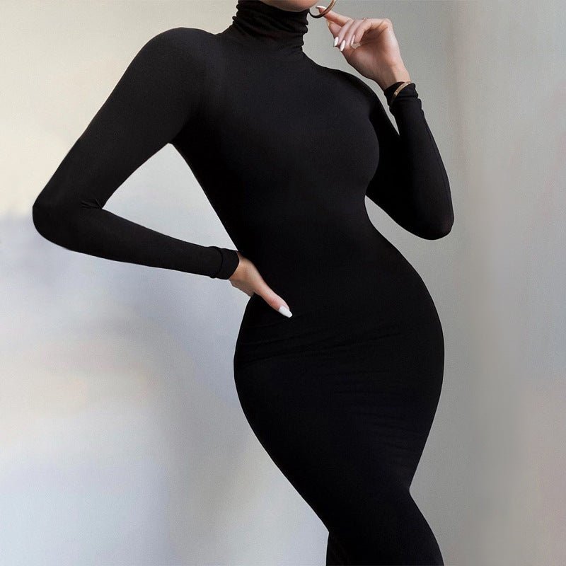 The FleeceFlow Jumpsuit – Women's Long Sleeve Fleece-Lined Yoga Jumpsuit - Undefyning Lynes