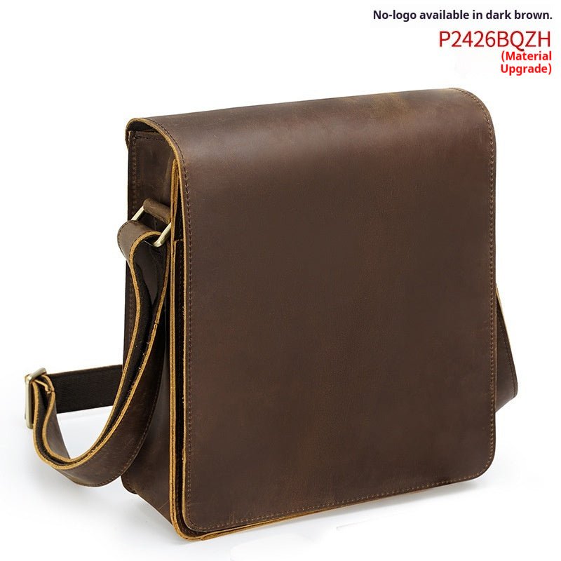 The Heritage Crossbody – Premium Top-Grain Cowhide Leather Messenger Bag - Undefyning Lynes
