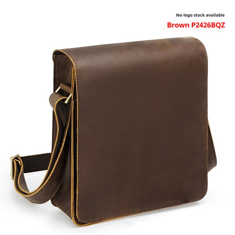 The Heritage Crossbody – Premium Top-Grain Cowhide Leather Messenger Bag - Undefyning Lynes