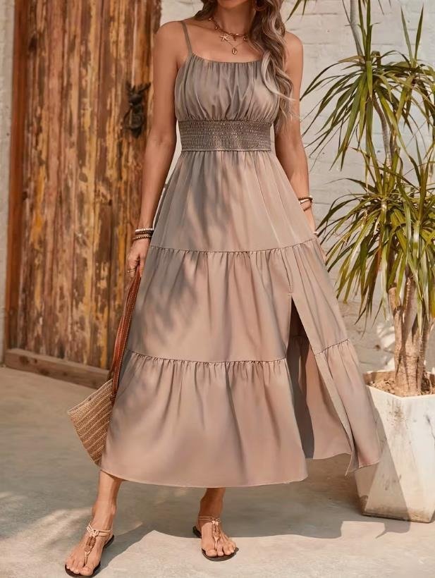 The Layered Strapless Maxi – Women's Sculpt & Sophisticate Layered Maxi Dress - Undefyning Lynes