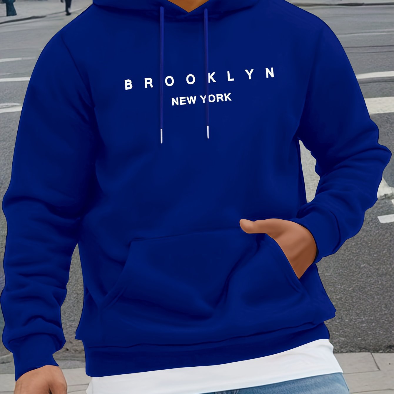 The Letter Hoodie – Men's Relaxed-Fit Letter-Print Pullover Sweatshirt - Undefyning Lynes