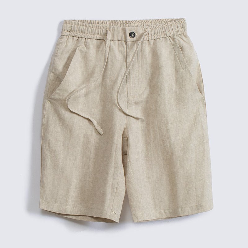 The Linen Short – Men's Loose-Fit 100% Linen Casual Shorts - Undefyning Lynes