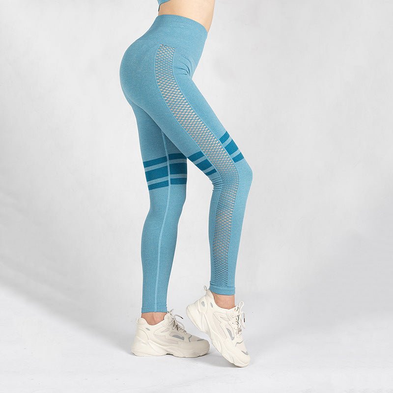 The MeshCut Legging – Women's Mesh Cut-Out Breathable Yoga Leggings - Undefyning Lynes