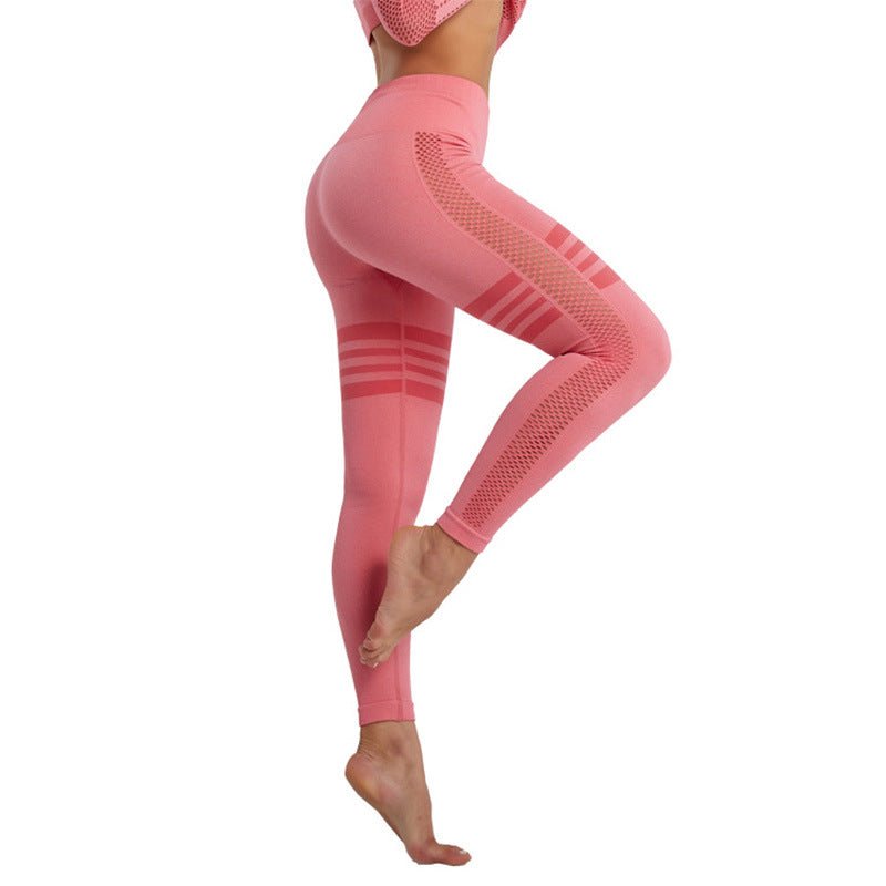 The MeshCut Legging – Women's Mesh Cut-Out Breathable Yoga Leggings - Undefyning Lynes