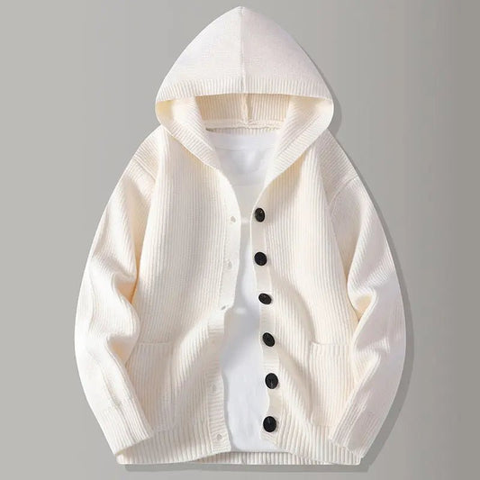 The Modern Lapel Cardigan: Effortless Korean-Inspired Sophistication - Undefyning Lynes