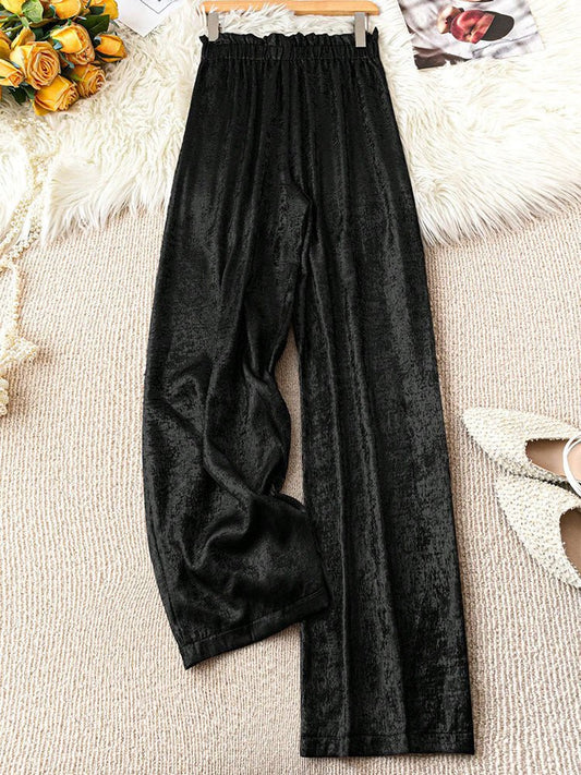 The Pleat Straight Trouser – Women's Tailored Pleated Straight-Leg Trousers - Undefyning Lynes