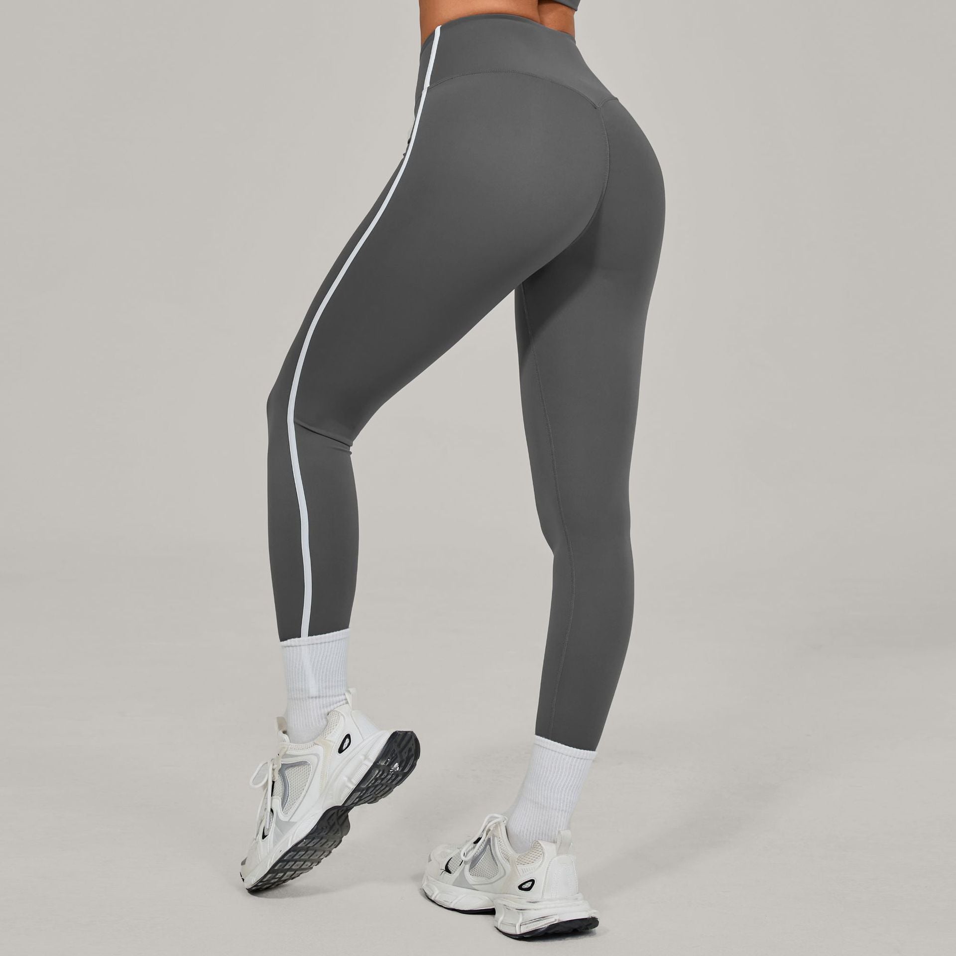 The PleatFlow Yoga Pant – Women's High-Waisted Pleat Detail Yoga Pants - Undefyning Lynes