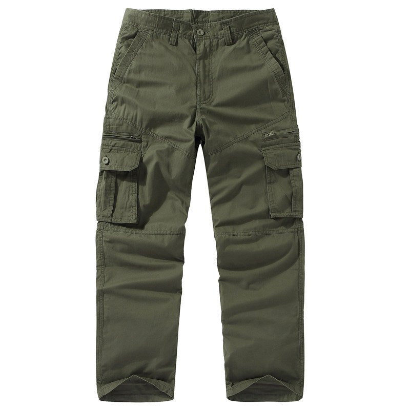 The Relaxed Cargo – Men's Cotton Straight-Leg Cargo Pants - Undefyning Lynes