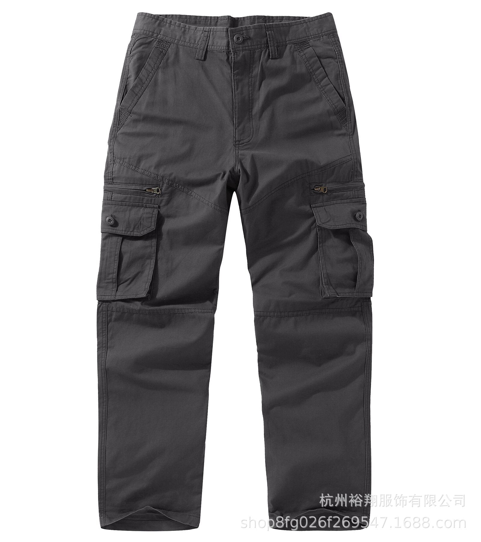 The Relaxed Cargo – Men's Cotton Straight-Leg Cargo Pants - Undefyning Lynes