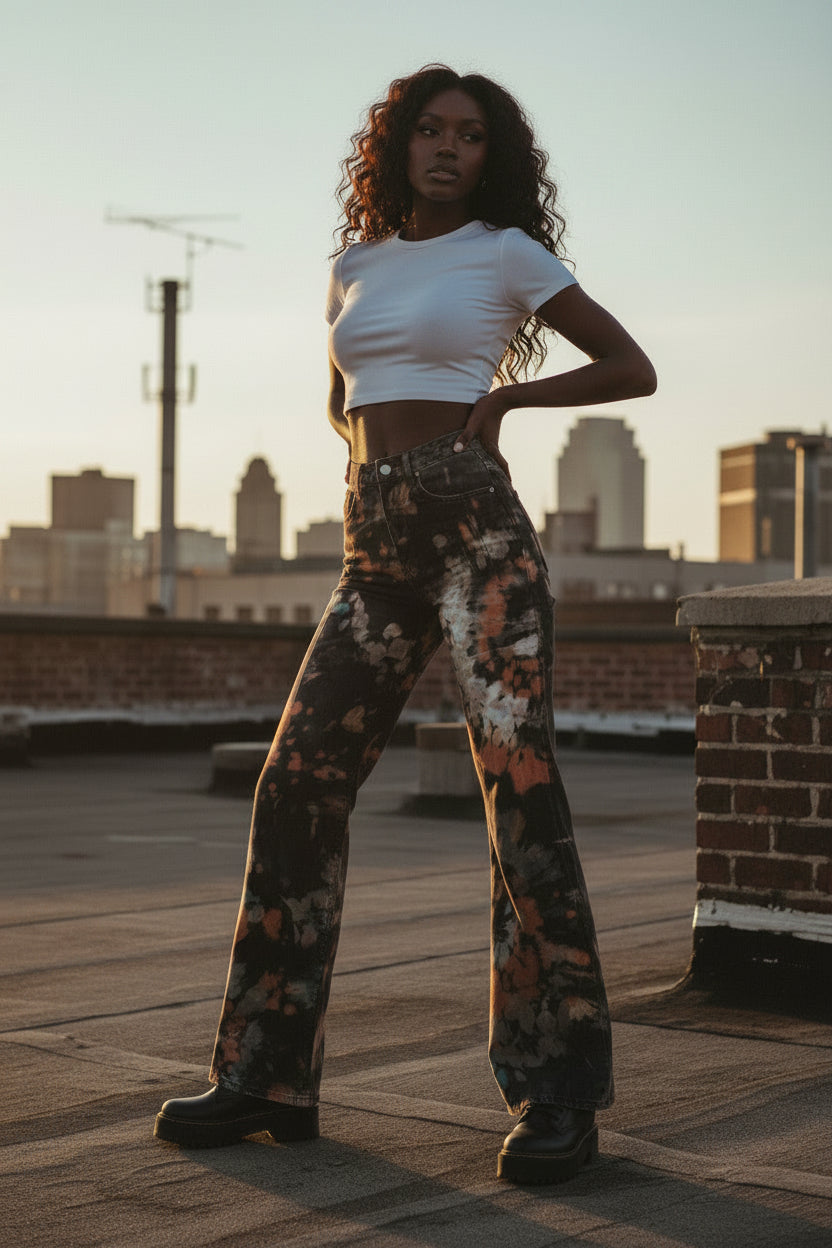 The RetroFlare Jean – Women's Essential Retro Flared Denim - Undefyning Lynes