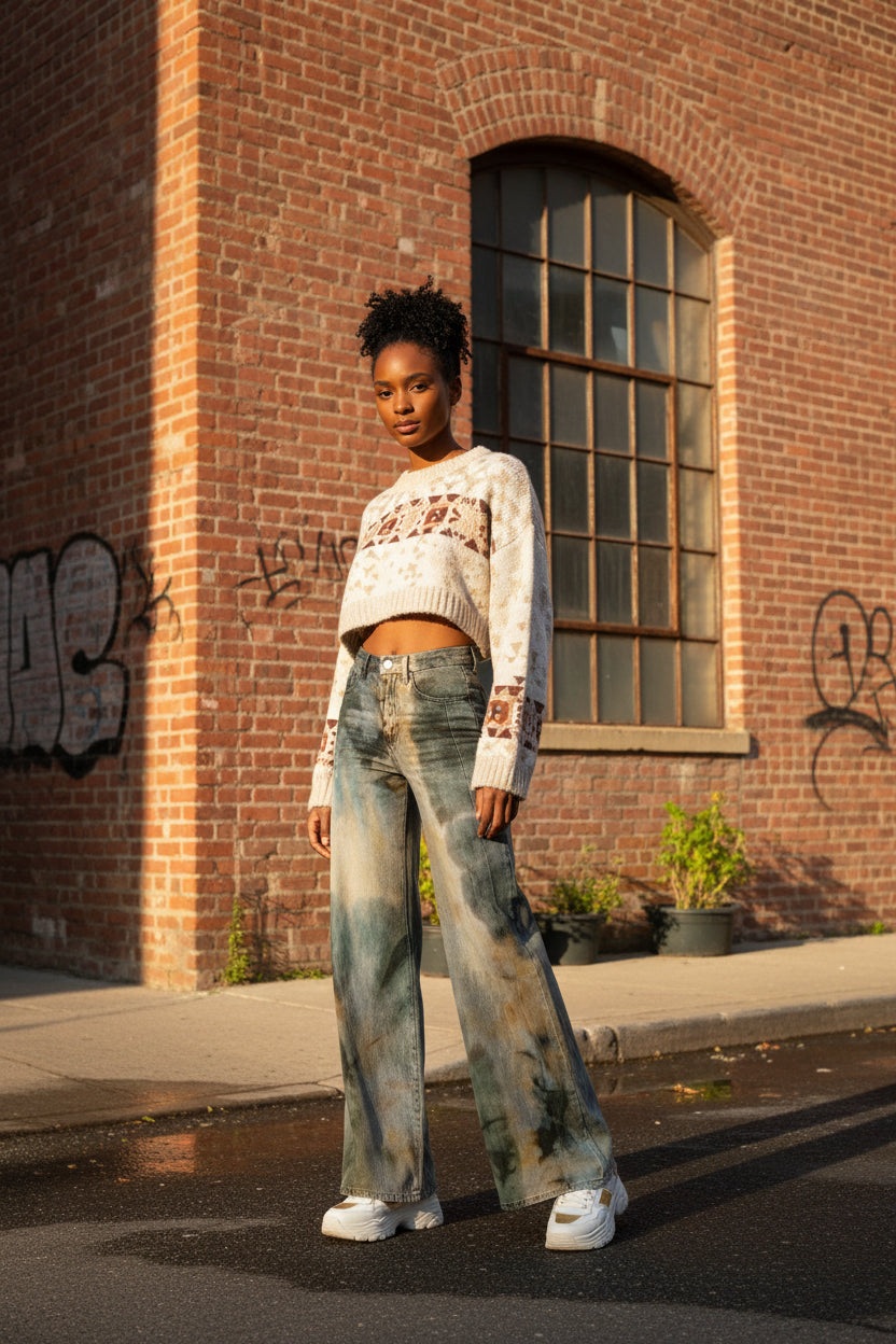 The RetroFlare Jean – Women's Essential Retro Flared Denim - Undefyning Lynes