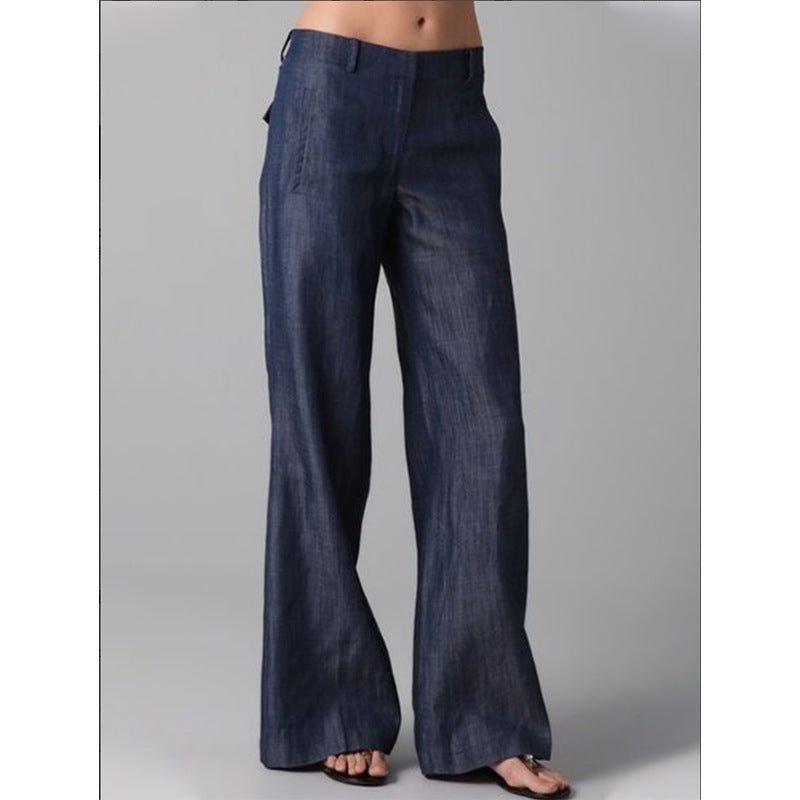 The RetroStripe Crop – Women's Retro Striped Cotton-Linen Cropped Pants - Undefyning Lynes