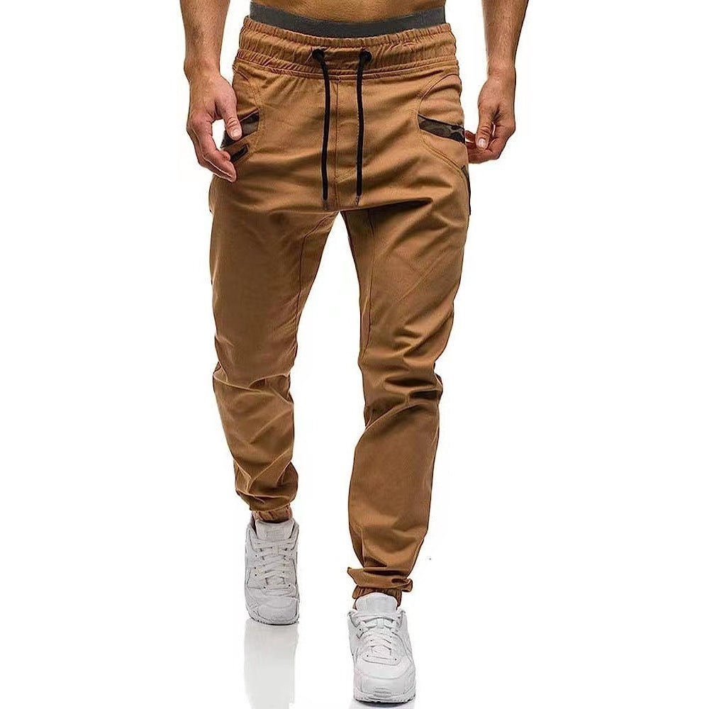 The Straight Cargo — Men's Cotton Ankle-Banded Straight-Leg Pants - Undefyning Lynes