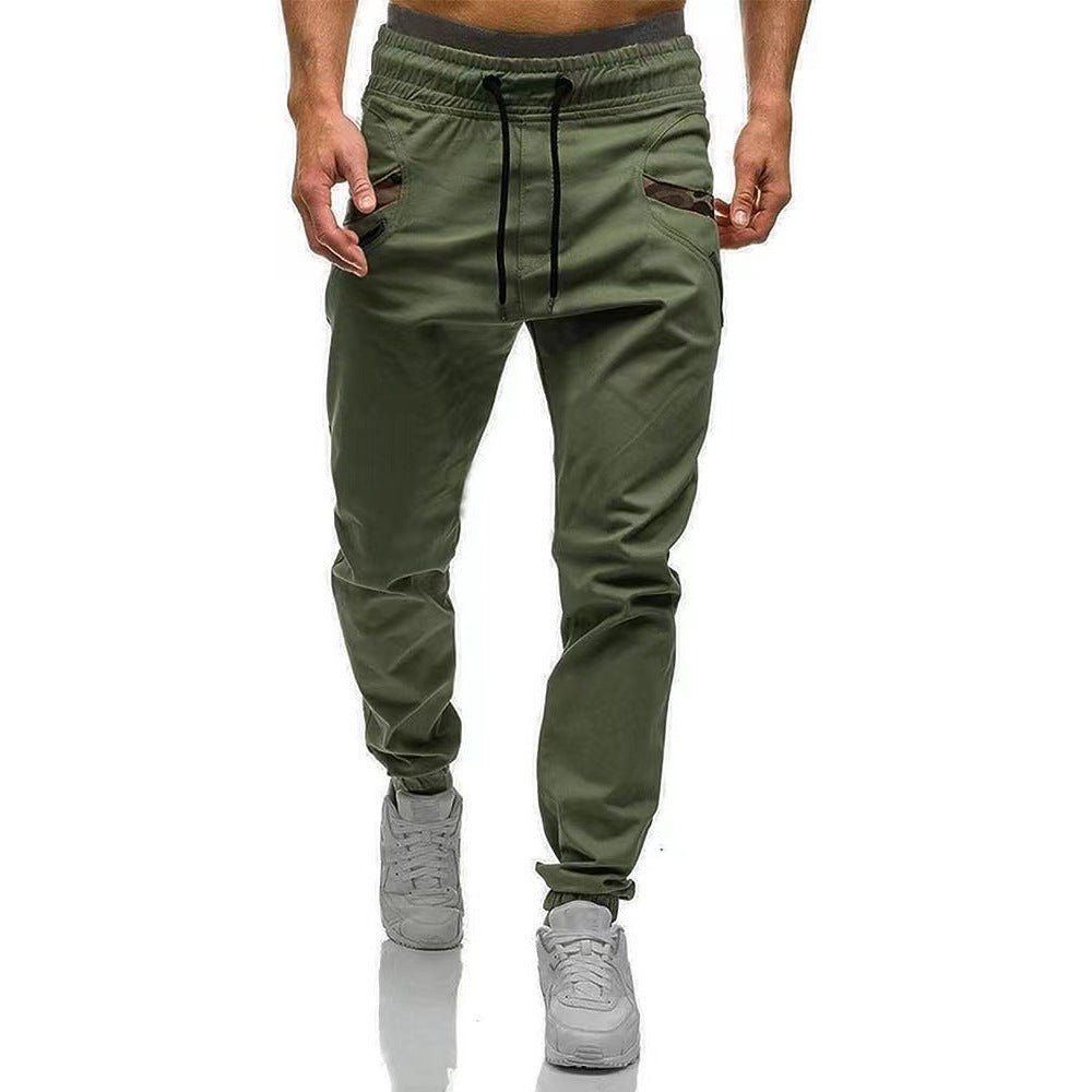 The Straight Cargo — Men's Cotton Ankle-Banded Straight-Leg Pants - Undefyning Lynes