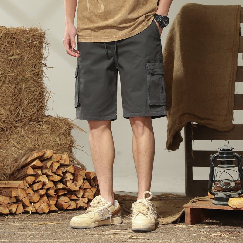 The Stretch Cargo — Men's Micro-Stretch Cotton Multi-Pocket Pants - Undefyning Lynes