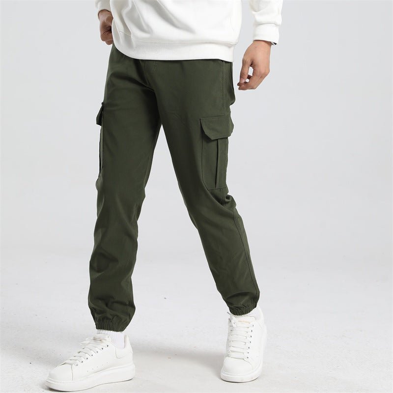The Stretch Wide – Men's Multi-Pocket High-Stretch Wide-Leg Pants - Undefyning Lynes