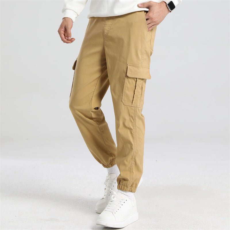 The Stretch Wide – Men's Multi-Pocket High-Stretch Wide-Leg Pants - Undefyning Lynes