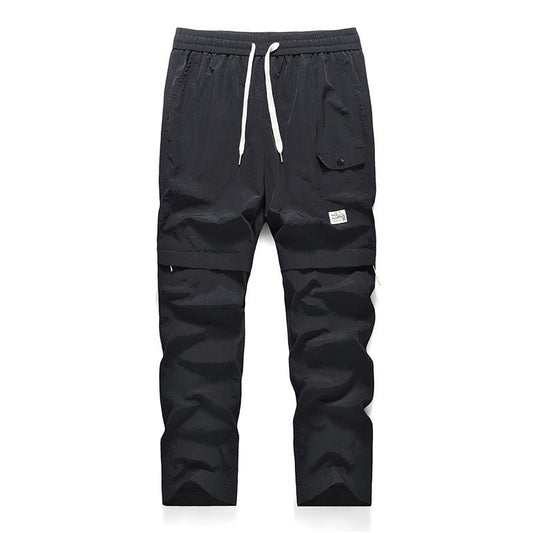 The Summer Cargo — Men's Breathable Straight-Leg Nylon Pants - Undefyning Lynes